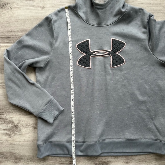 Under Armour Women’s Gray Hoodie Sweater - Picture 5 of 6